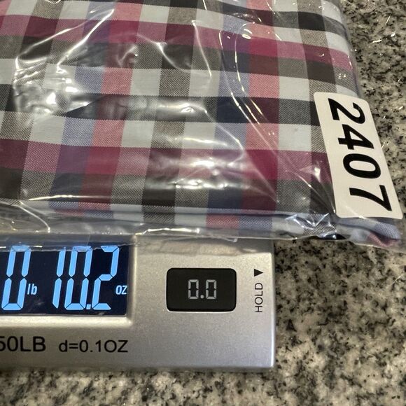 Banana Republic Long Sleeve Button Up Check Multicolor -L - Picture 8 of 8